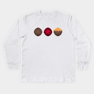 Mixed Swedish Meatballs Kids Long Sleeve T-Shirt
